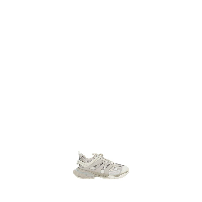 Balenciaga White Polyethylene Athletic Sneakers