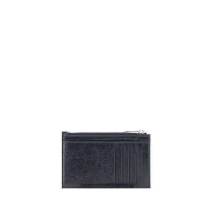 Balenciaga Black Lamb Ovis Aries Aries Wallet