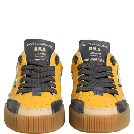 Dolce & Gabbana Multicolor MIAMI Low Top Sneakers Shoes