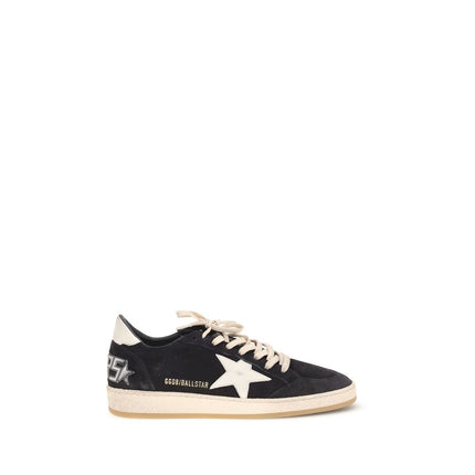 Golden Goose Black Calf Leather Bos Taurus Athletic Sneakers Golden Goose