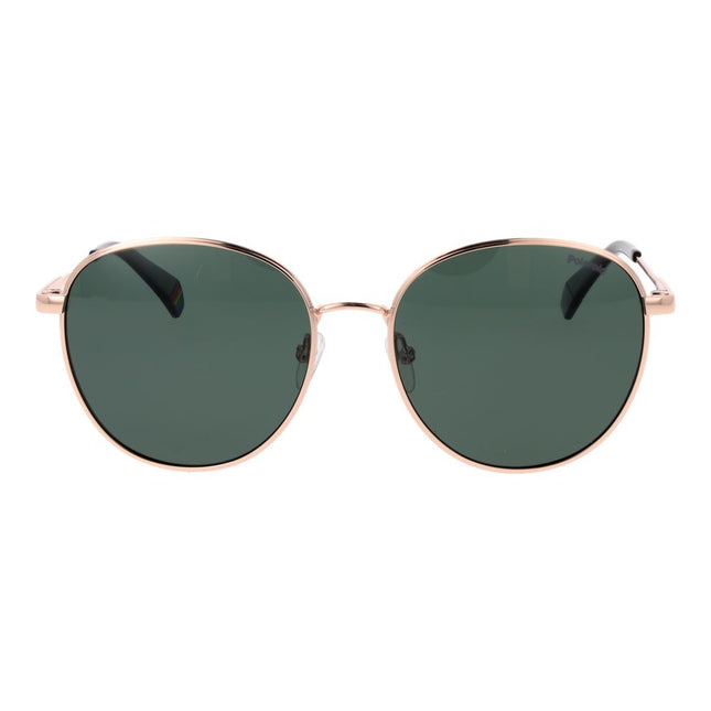 Polaroid Rose Gold Metal Sunglasses