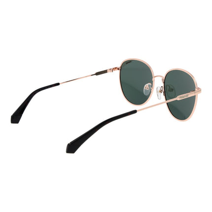 Polaroid Rose Gold Metal Sunglasses