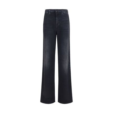 Gucci Black Cotton Straight-Leg Jeans