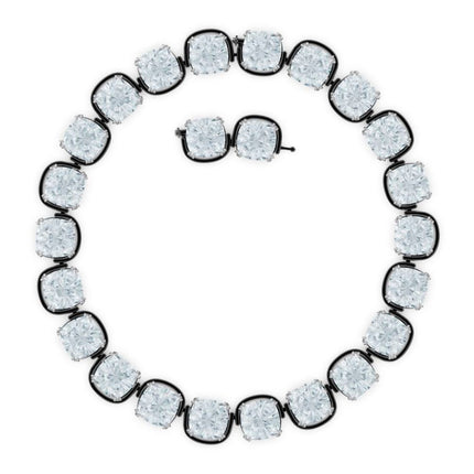 Swarovski Gray Glass Necklace
