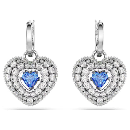 Swarovski Gray Stainless Steel Earrings