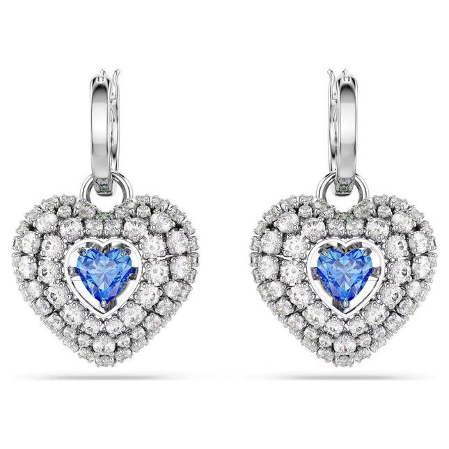 Swarovski Gray Stainless Steel Earrings