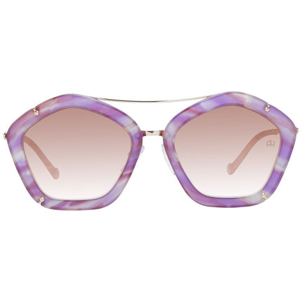 Ana Hickmann Purple Metal Sunglasses