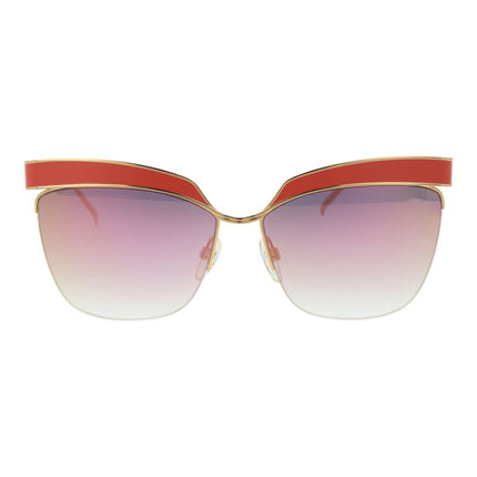 Ana Hickmann Gold Acetate Sunglasses