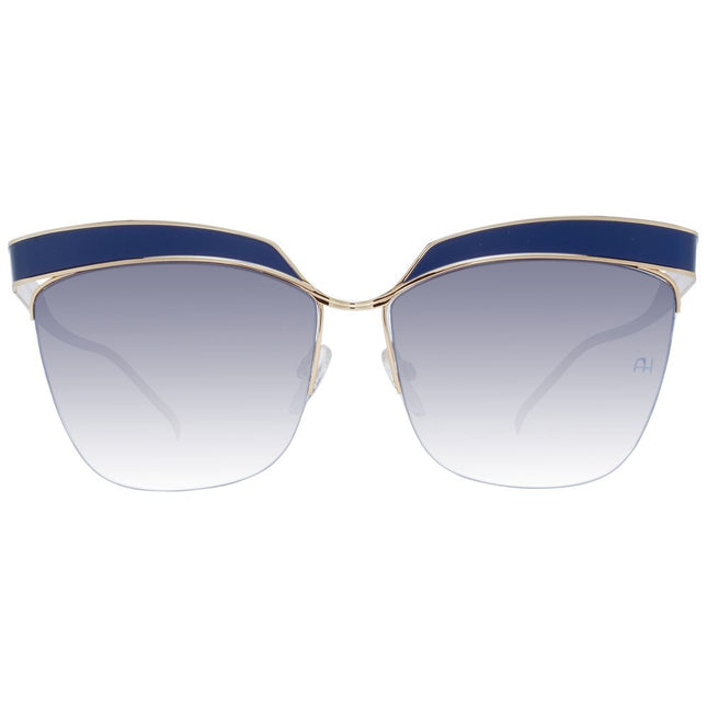 Ana Hickmann Gold Metal Sunglasses