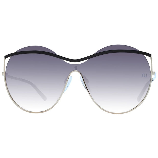 Ana Hickmann Black Metal Sunglasses