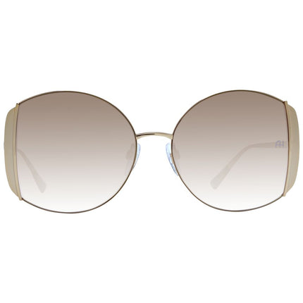 Ana Hickmann Gold Metal Sunglasses