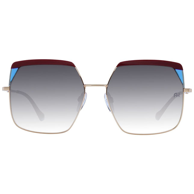 Ana Hickmann Gold Metal Sunglasses