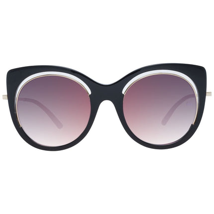 Ana Hickmann Black Metal Sunglasses
