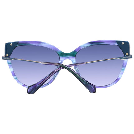 Ana Hickmann Purple Acetate Sunglasses