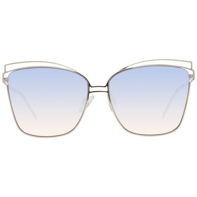 Ana Hickmann Gold Metal Sunglasses