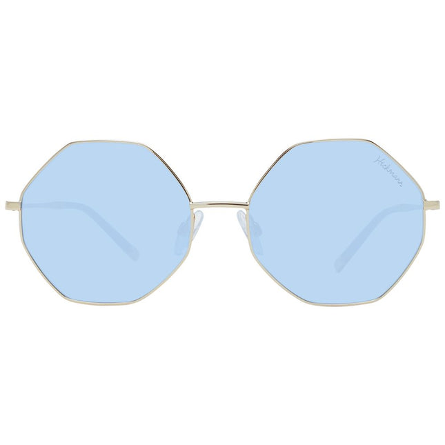 Ana Hickmann Gold Metal Sunglasses