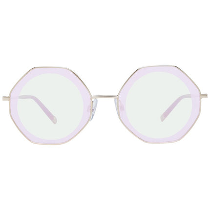 Ana Hickmann Gold Metal Sunglasses