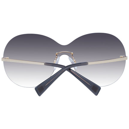 Ana Hickmann Gold Metal Sunglasses
