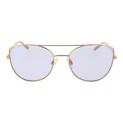 Ana Hickmann Gold Metal Sunglasses