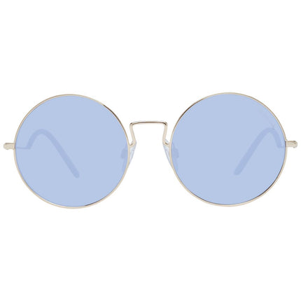 Ana Hickmann Gold Metal Sunglasses