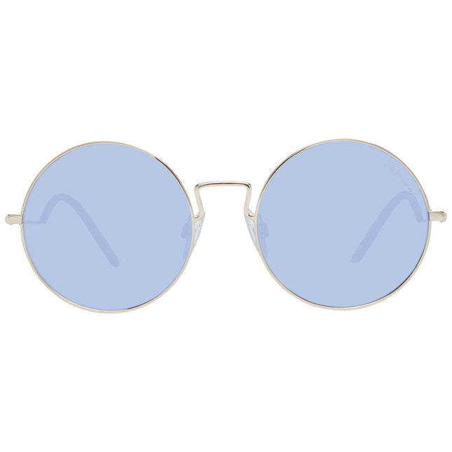 Ana Hickmann Gold Metal Sunglasses