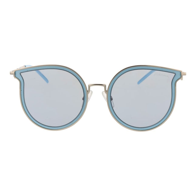 Ana Hickmann Blue Metal Sunglasses