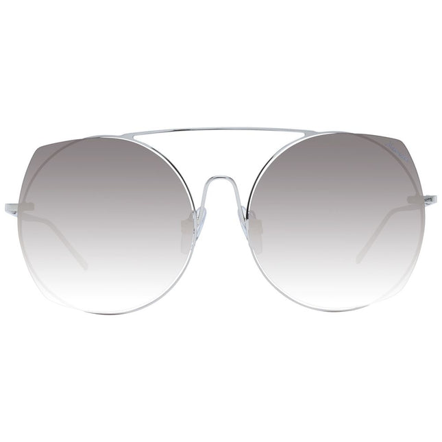 Ana Hickmann Gray Metal Sunglasses