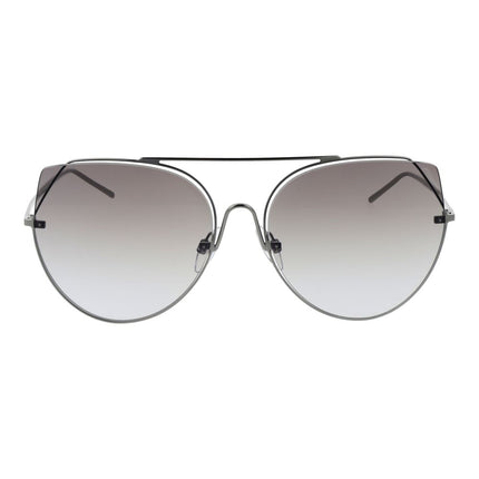 Ana Hickmann Gray Metal Sunglasses