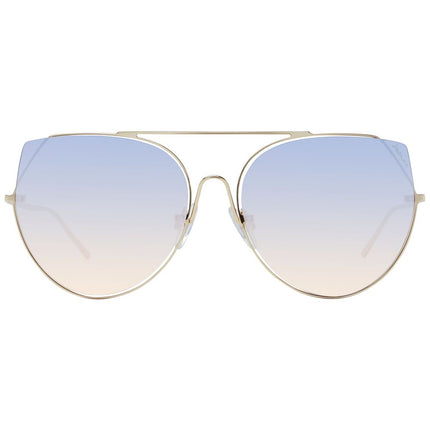Ana Hickmann Gold Metal Sunglasses