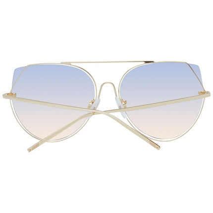 Ana Hickmann Gold Metal Sunglasses