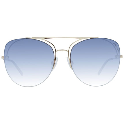 Ana Hickmann Gold Metal Sunglasses