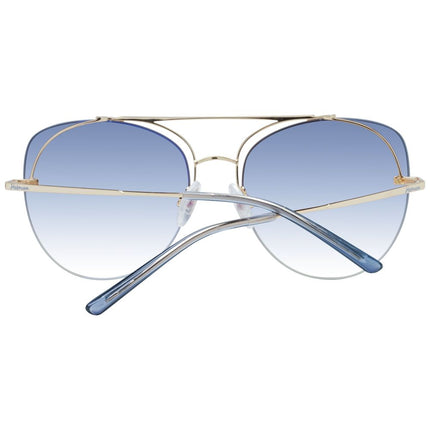 Ana Hickmann Gold Metal Sunglasses