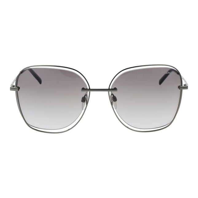 Ana Hickmann Gray Metal Sunglasses
