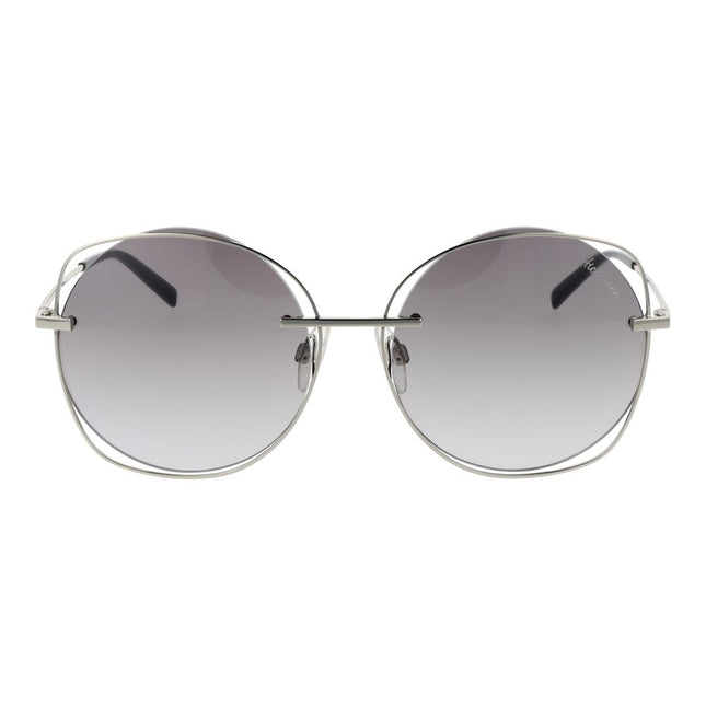Ana Hickmann Gray Metal Sunglasses