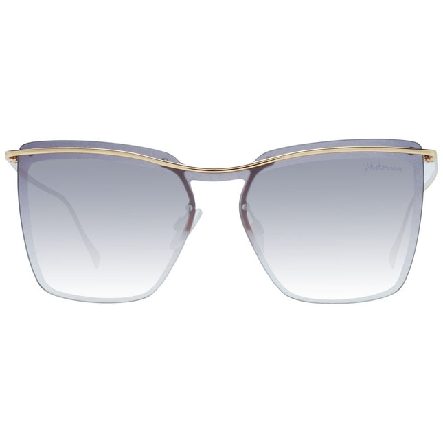 Ana Hickmann Gray Metal Sunglasses