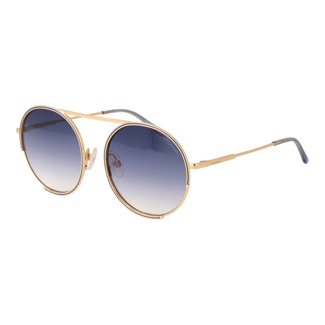 Ana Hickmann Gold Metal Sunglasses