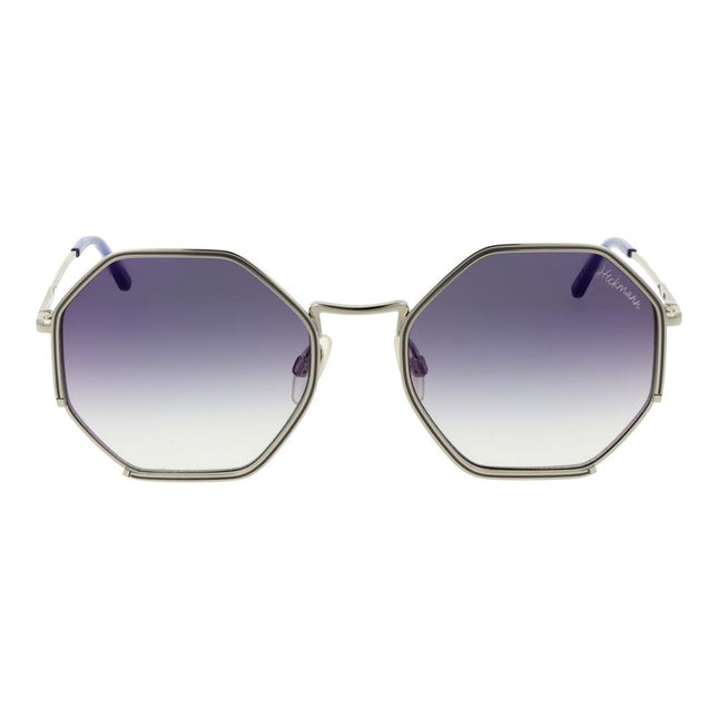 Ana Hickmann Gray Metal Sunglasses