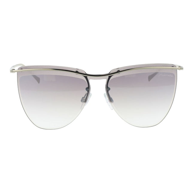 Ana Hickmann Gray Metal Sunglasses