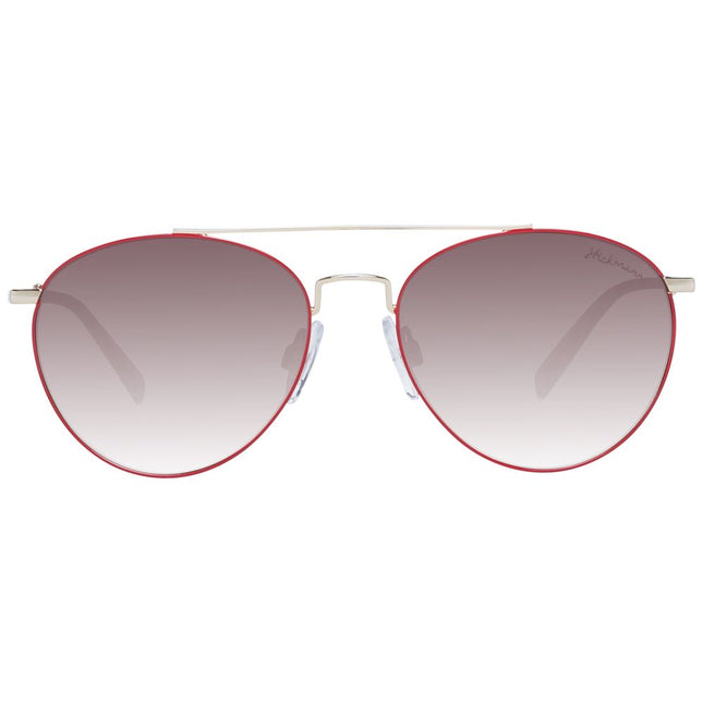 Ana Hickmann Gold Metal Sunglasses