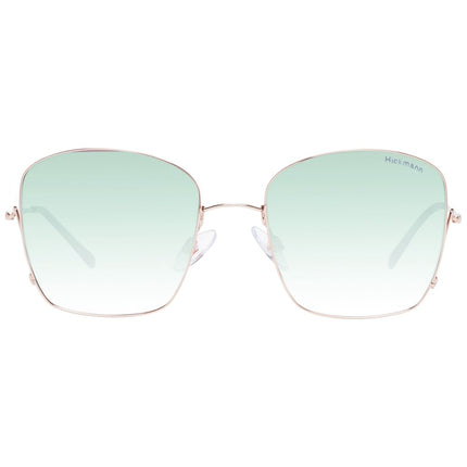 Ana Hickmann Gold Metal Sunglasses