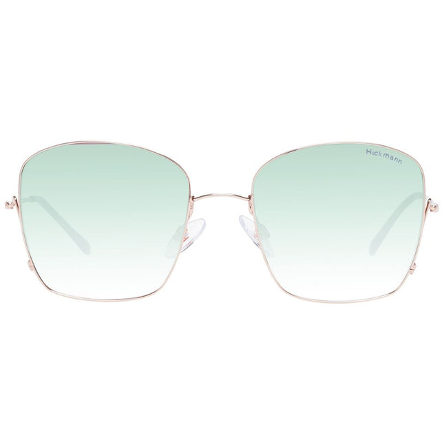 Ana Hickmann Gold Metal Sunglasses