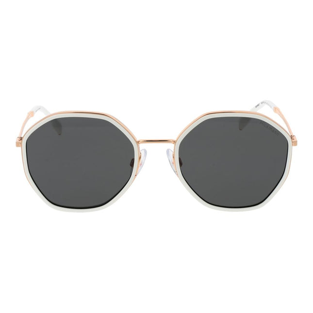 Ana Hickmann White Metal Sunglasses