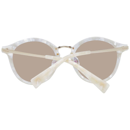 Ana Hickmann Beige Plastic Sunglasses