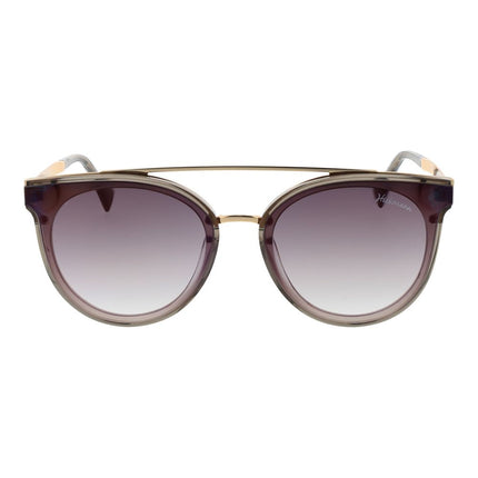 Ana Hickmann Brown Metal Sunglasses