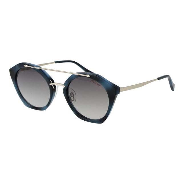 Ana Hickmann Blue Metal Sunglasses