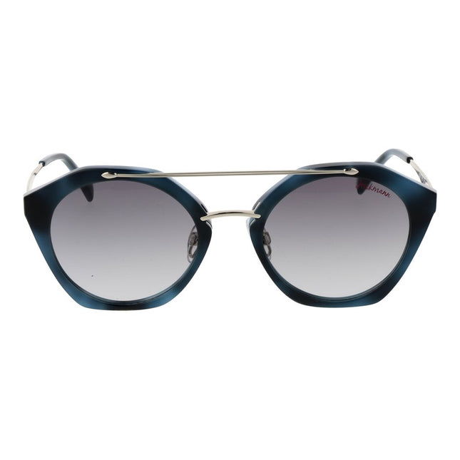 Ana Hickmann Blue Metal Sunglasses