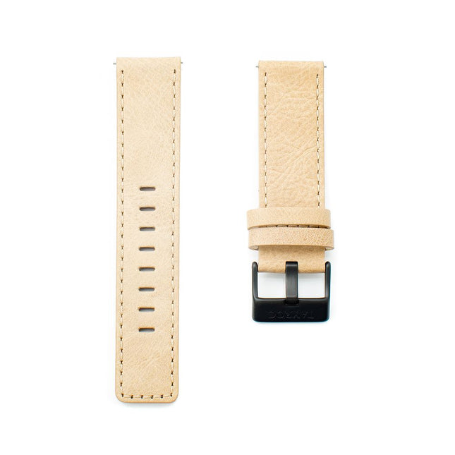 TAYROC Brown Leather Bracelet Watch