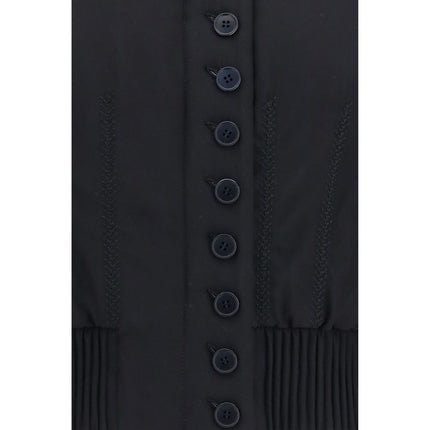 Alexander McQueen Black Polyester Bomber