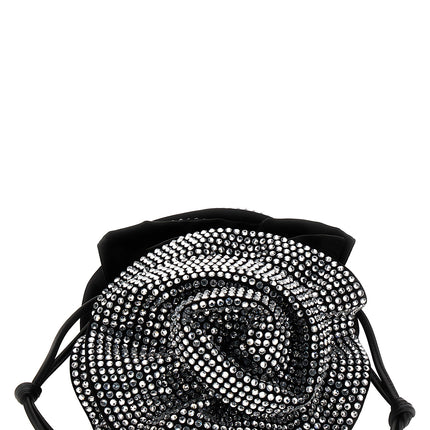 Magda Butrym Black Viscose Crossbody Bag
