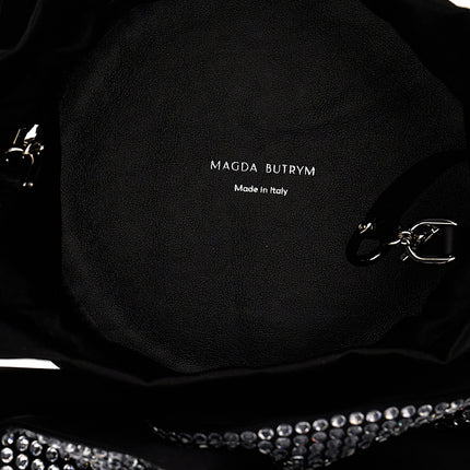 Magda Butrym Black Viscose Crossbody Bag